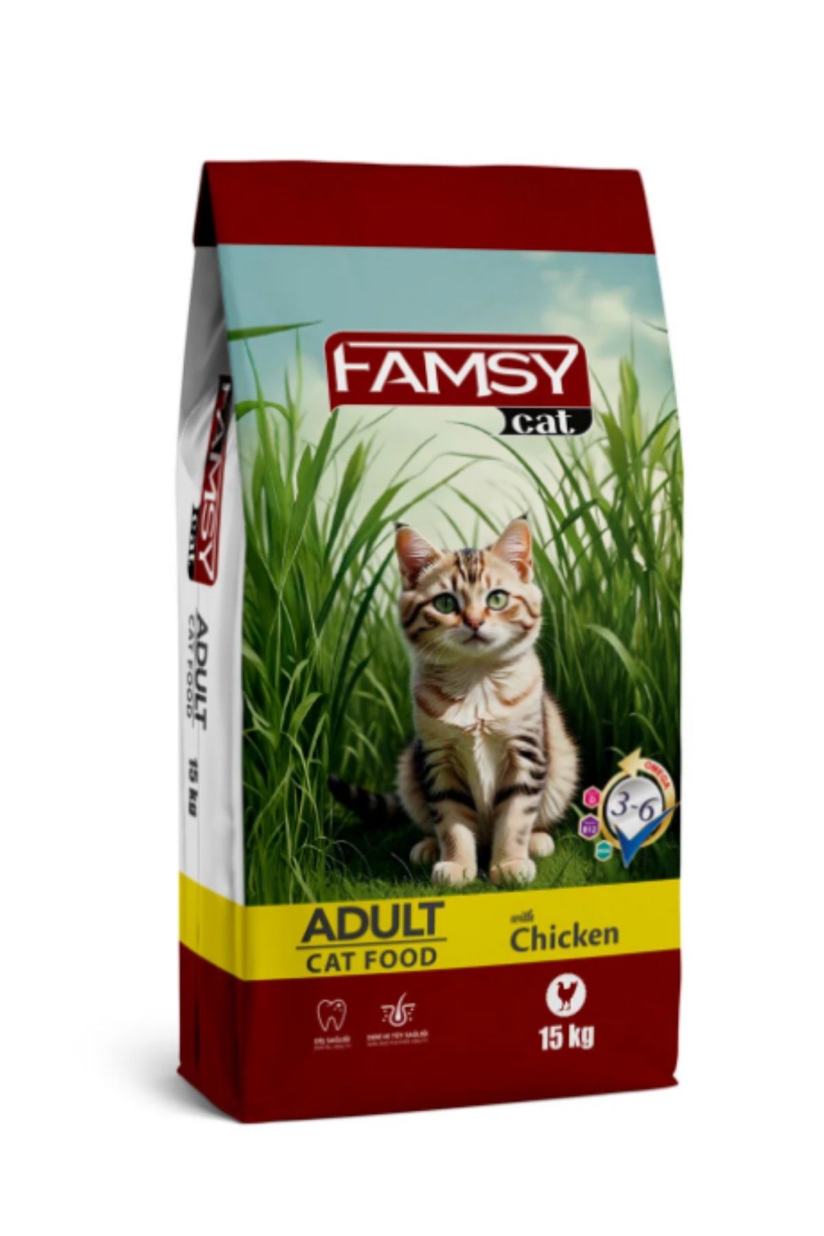 Tavuklu Yetişkin Kedi Maması 15 kg