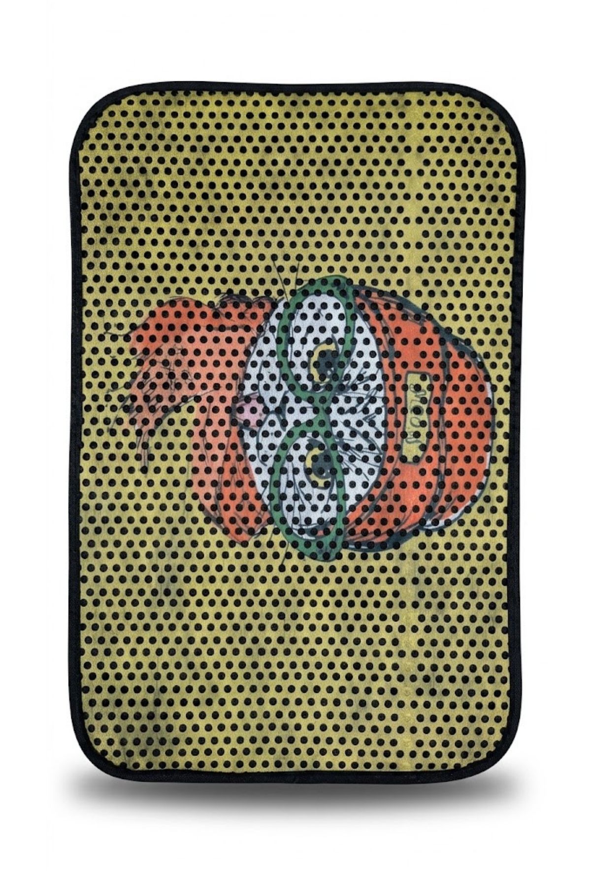 Kedi Tuvaleti Paspası Gözlüklü Kedi Figürlü