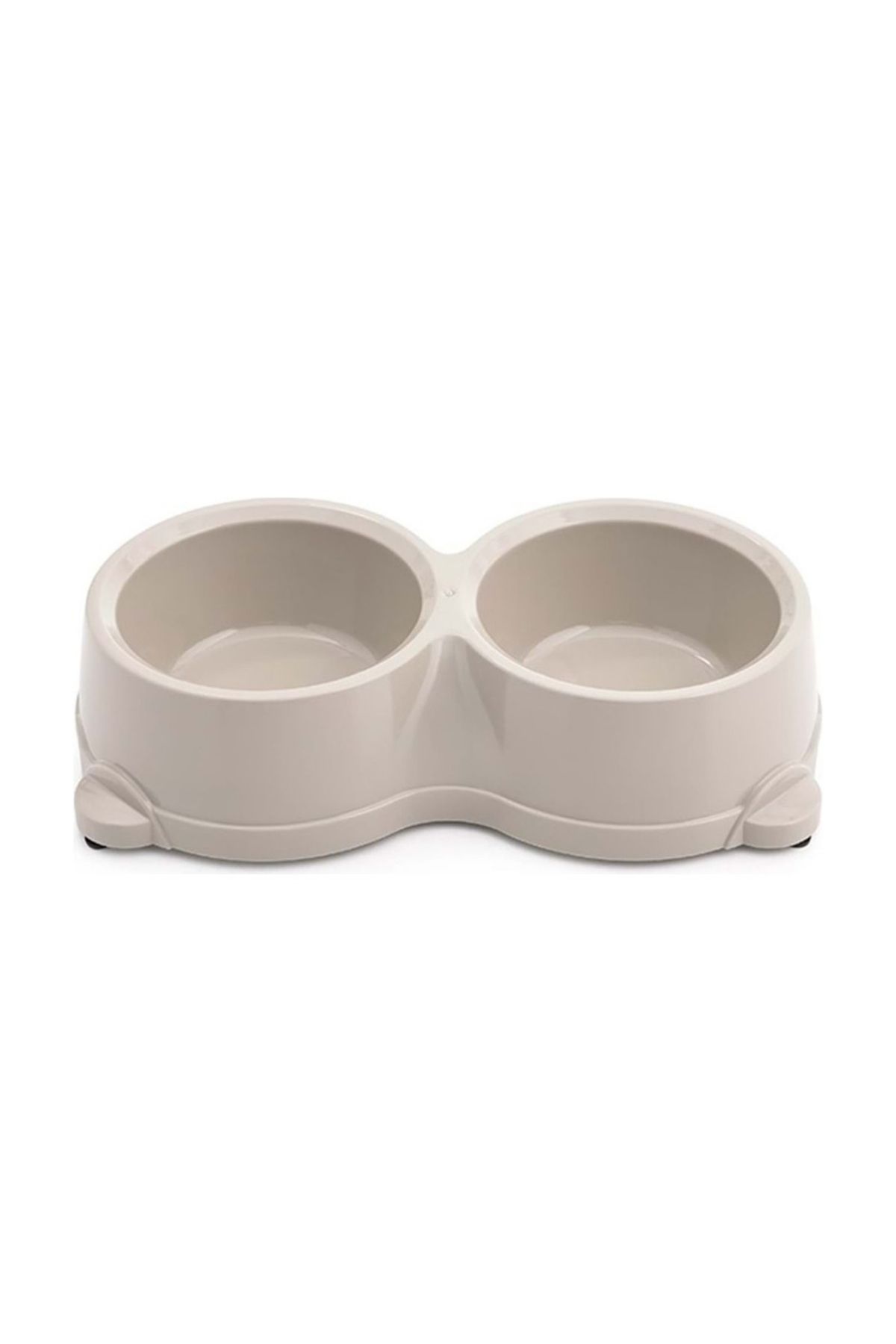 Kedi ve Köpek Mama ve Su Kabı Büyük - Beyaz