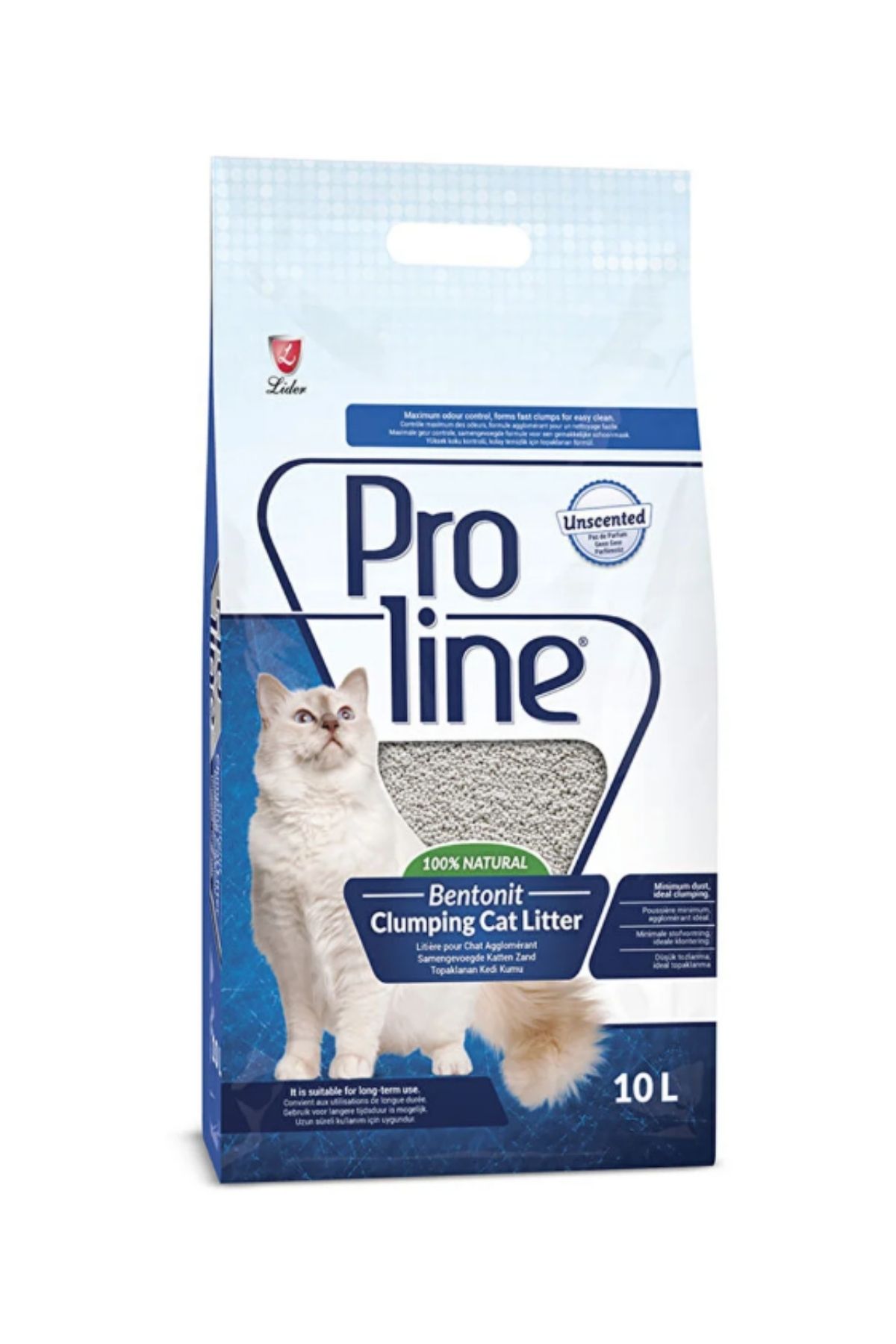 Bentonit Kedi Kumu Parfümsüz 10 Lt