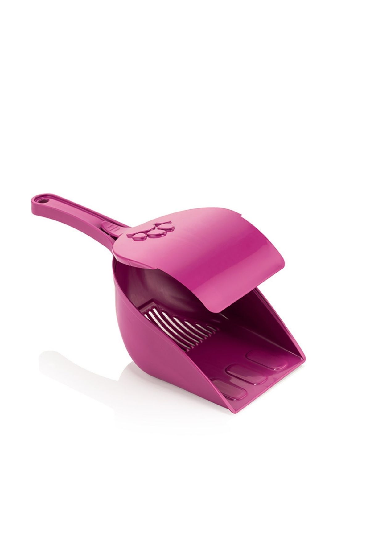 Kapaklı Kedi Kumu Küreği Mor