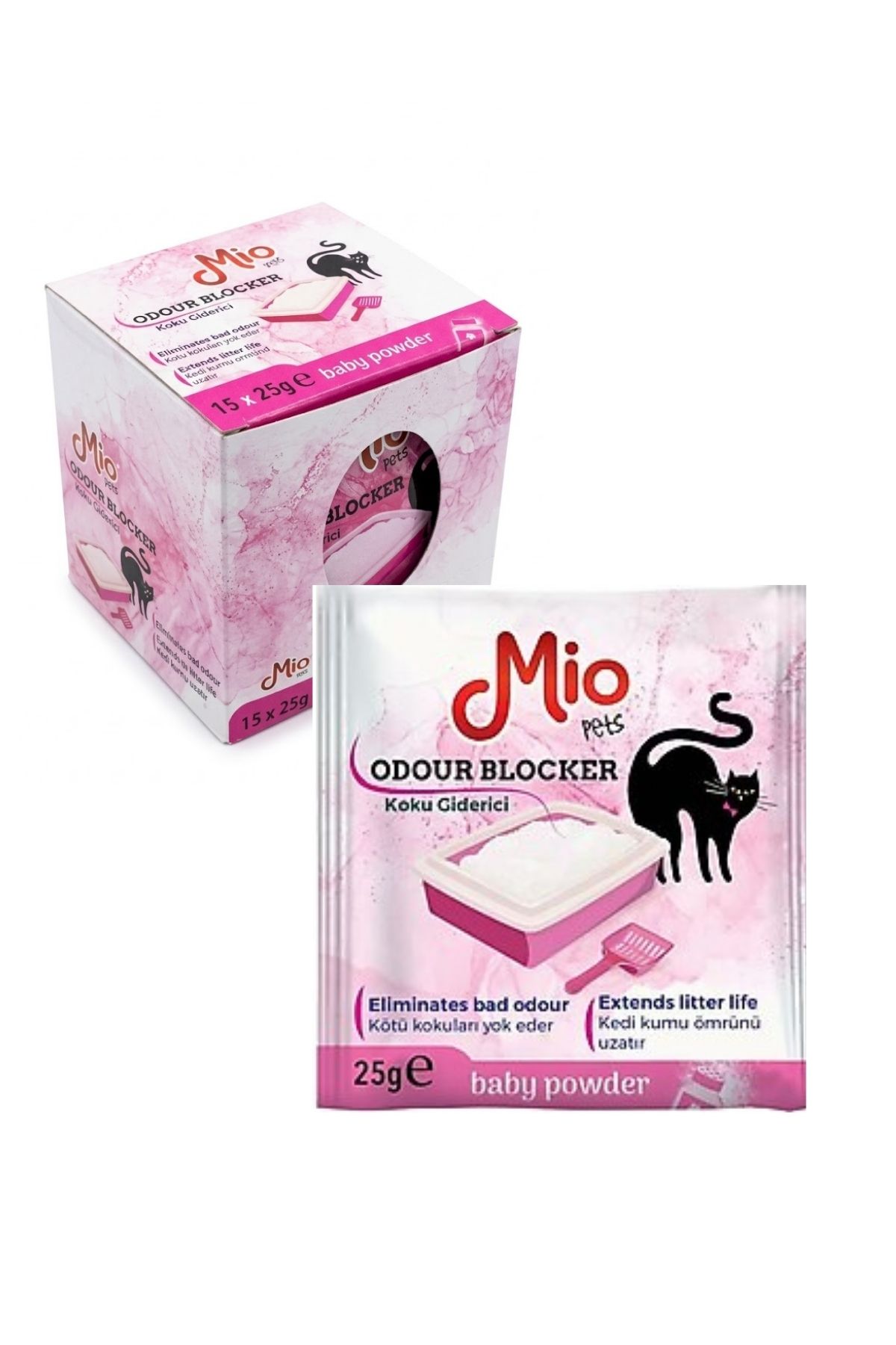 Kedi Kumu Koku Giderici (Bebek Pudrası Kokulu)