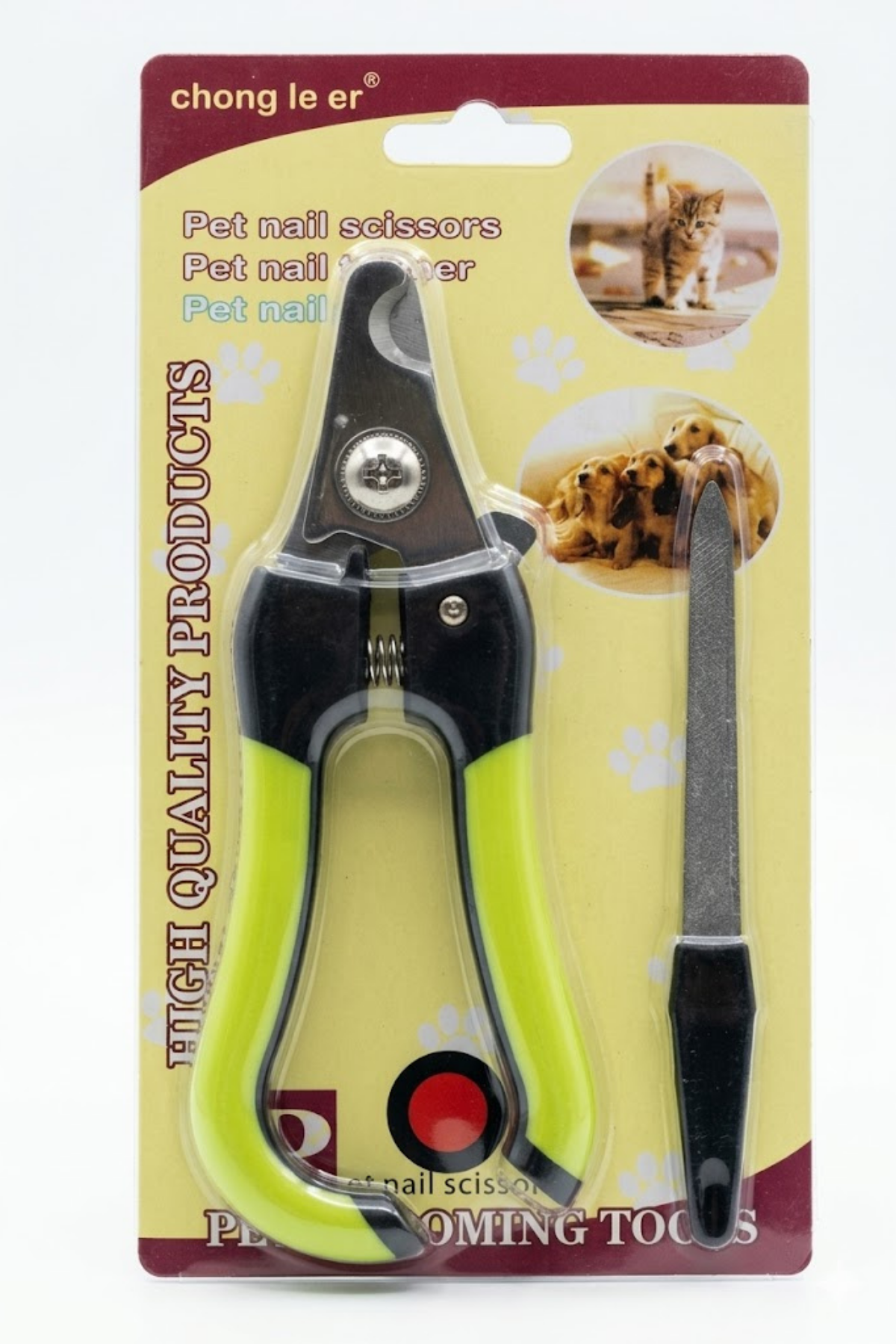 Kedi ve Köpek Tırnak Makası ve Törpü