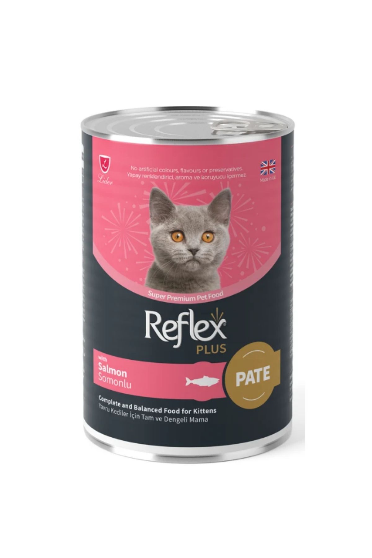 Somonlu Yavru Kedi Konservesi Pate (Ezme) 400g