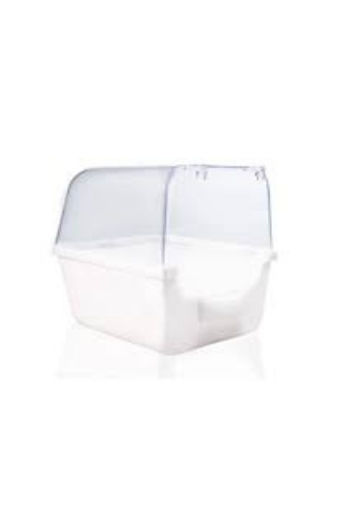 Plastik Kuş Banyoluğu Beyaz