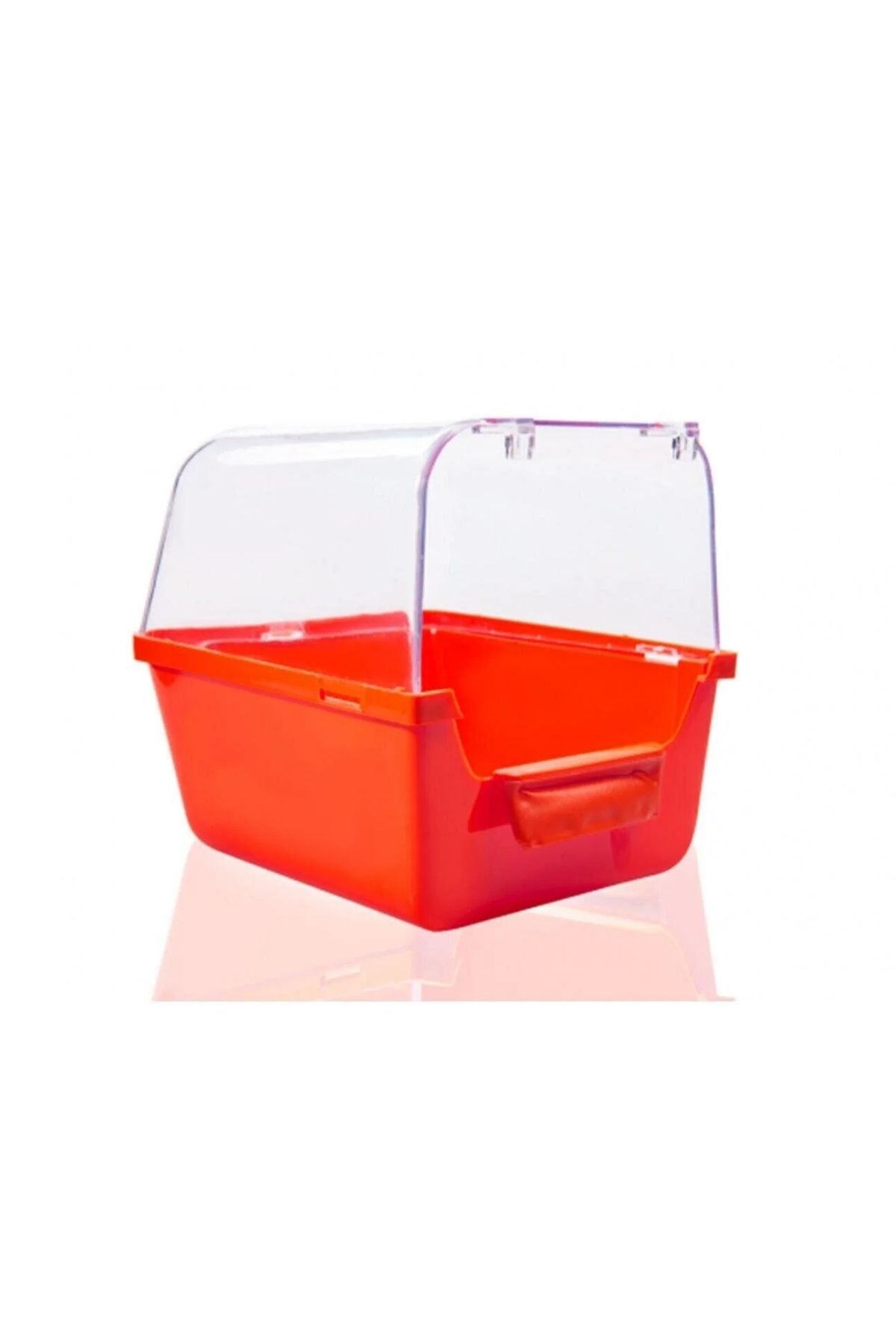 Plastik Kuş Banyoluğu Kırmızı