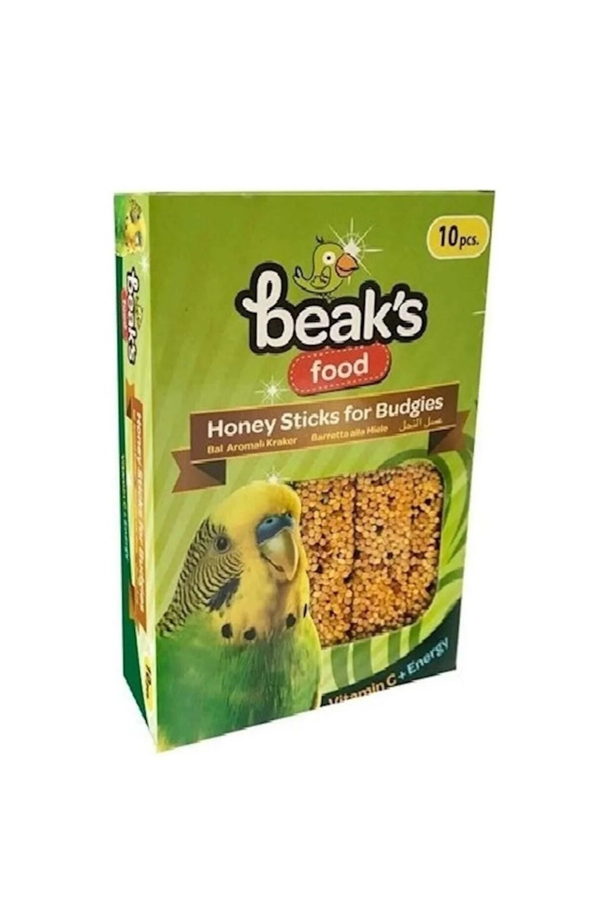 Ballı Muhabbet Kuşu Krakeri