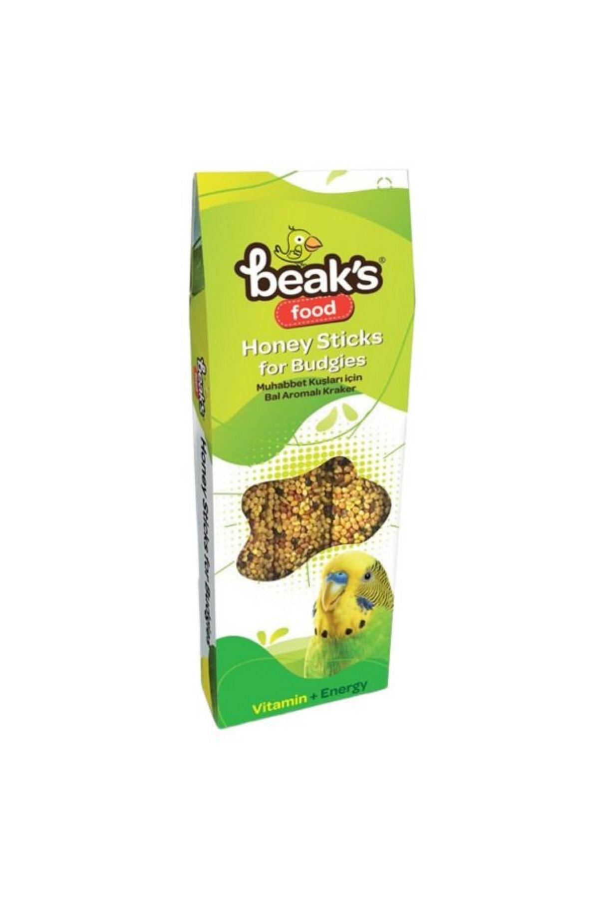 Ballı Muhabbet Kuşu Krakeri