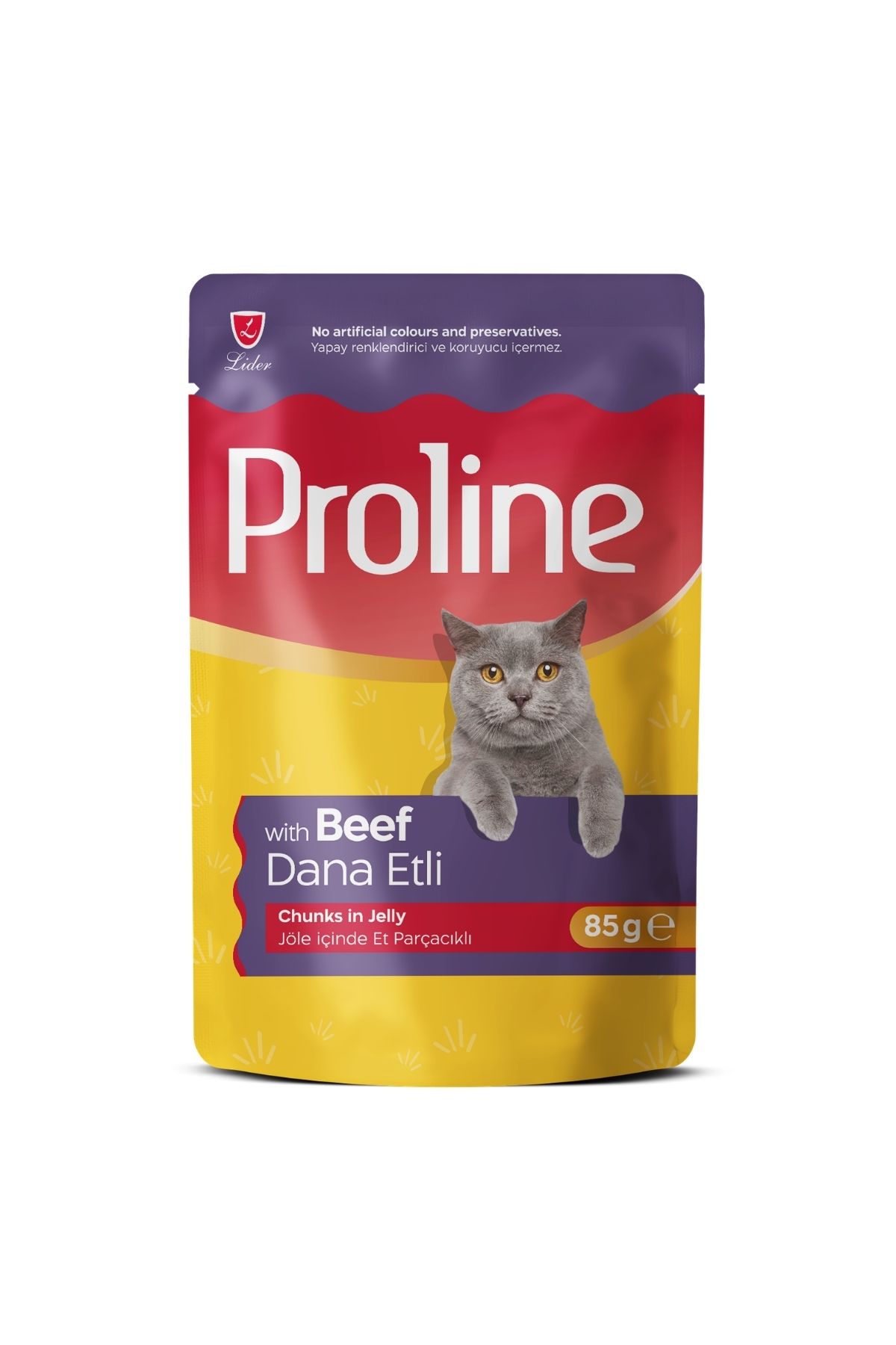 Dana Etli Kedi Konservesi 85g