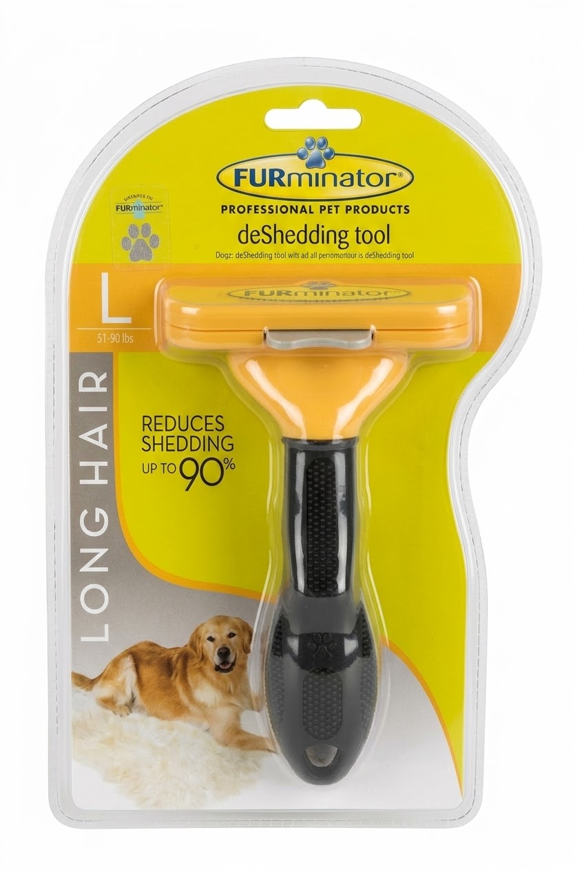 Long Hair Tüy Toplama Tarağı L