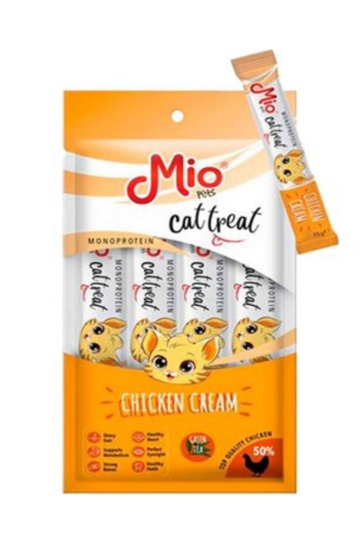 Tavuklu Kedi Ödül Krema 4lü