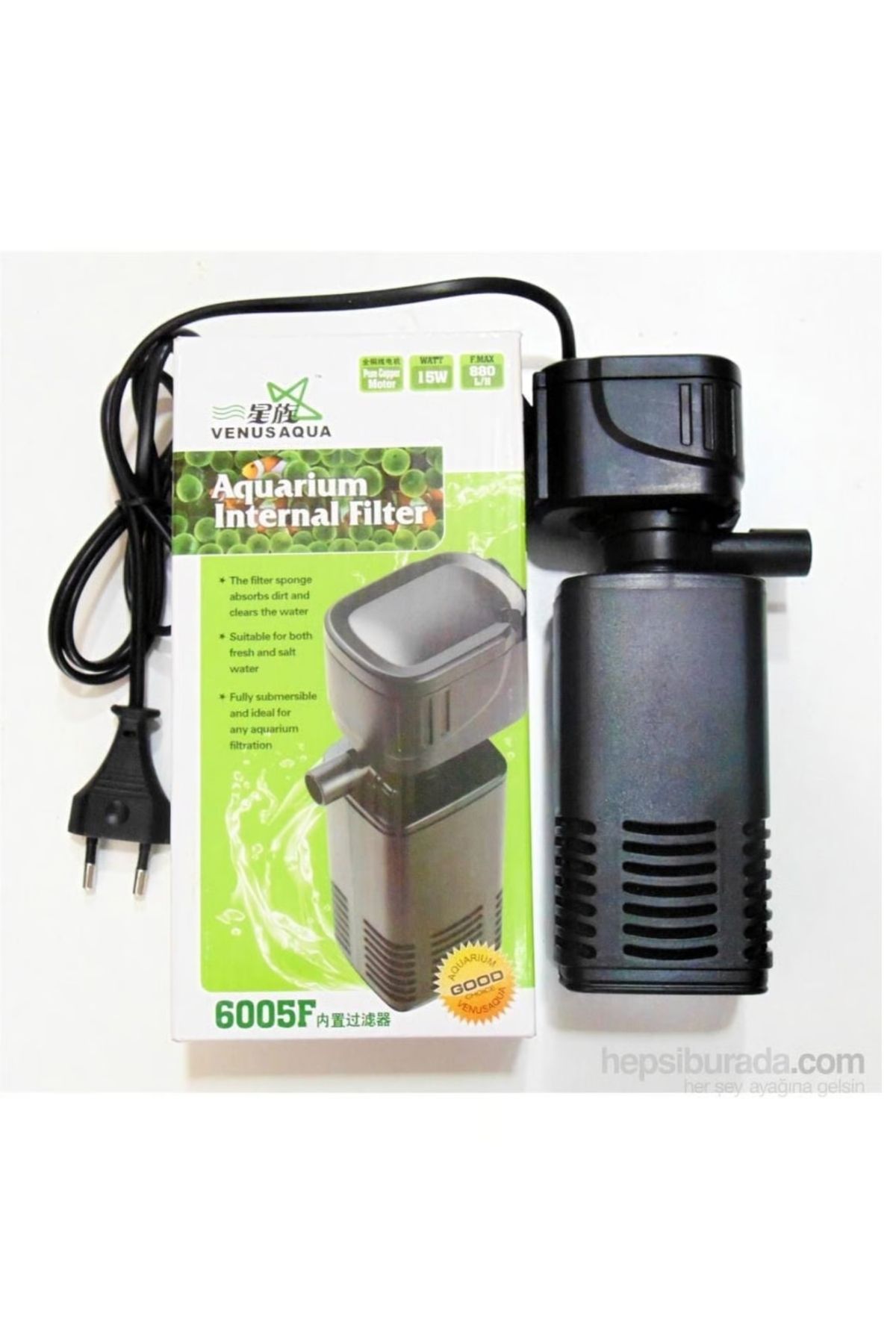 6005F Akvaryum İç Filtre