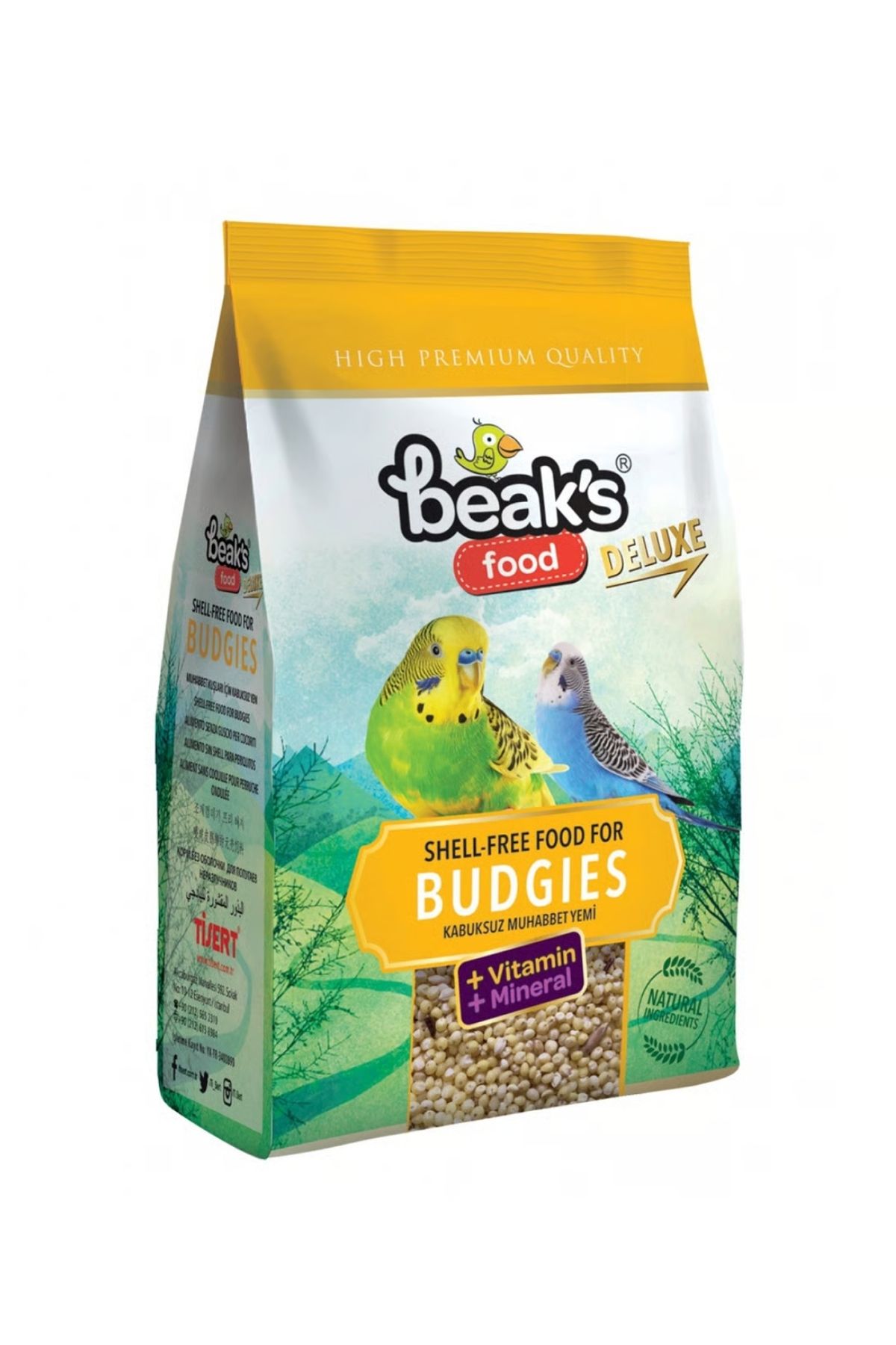 Kabuksuz Muhabbet Kuşu Yemi 400 gr