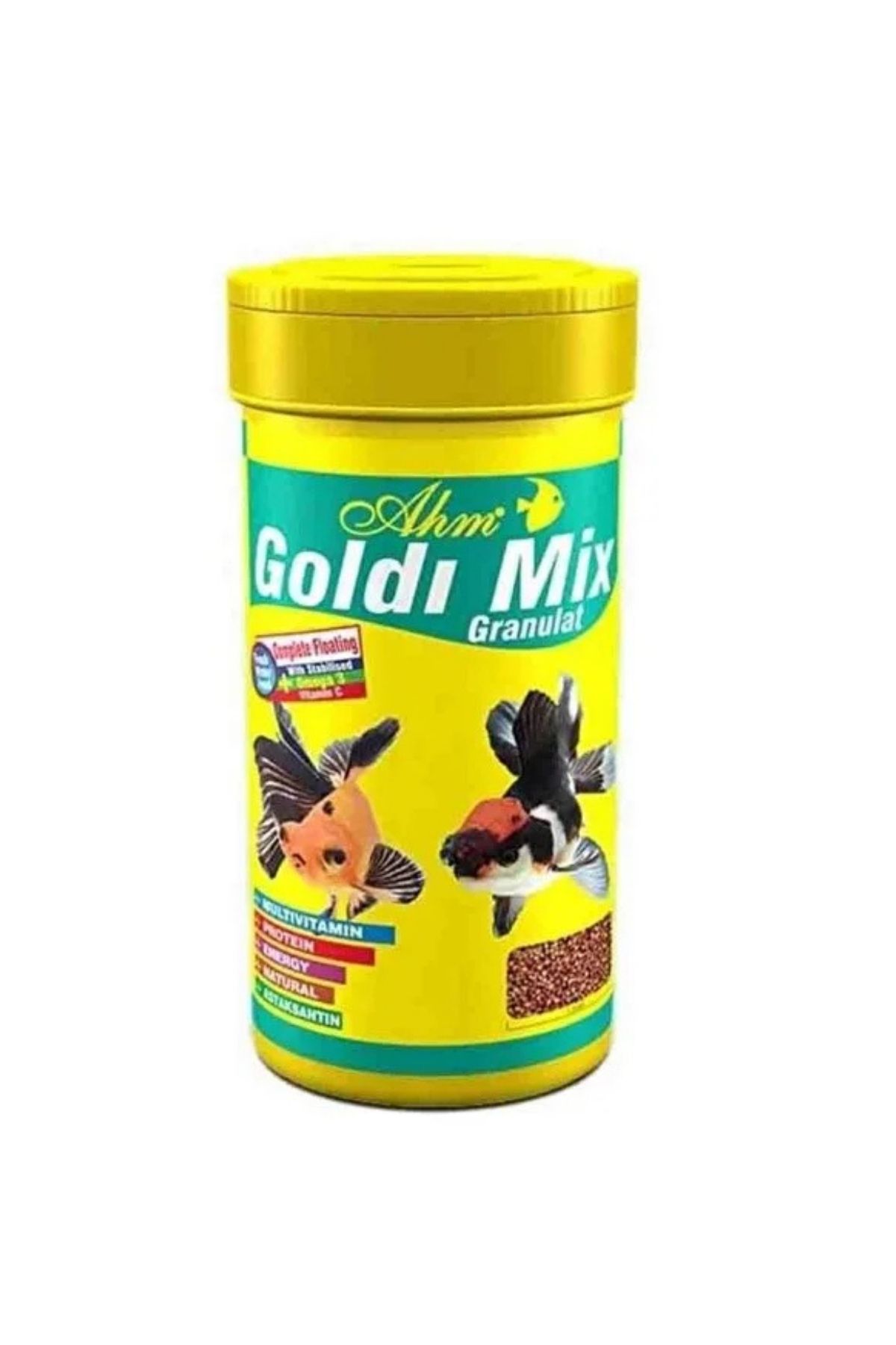 Goldi Mix Granulat Balık Yemi 100 Ml