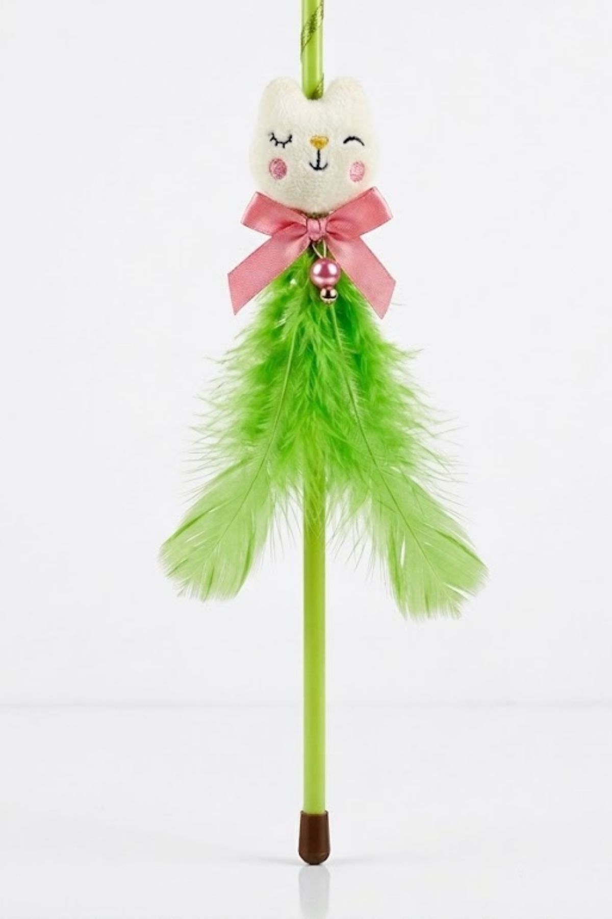 Figürlü ve Tüylü İnteraktif Kedi Oyun Oltası