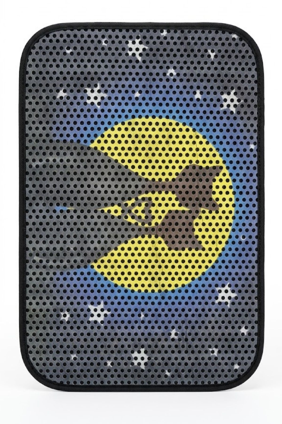 Kedi Tuvaleti Paspası Mehtapta Aşık Kediler Tasarımlı