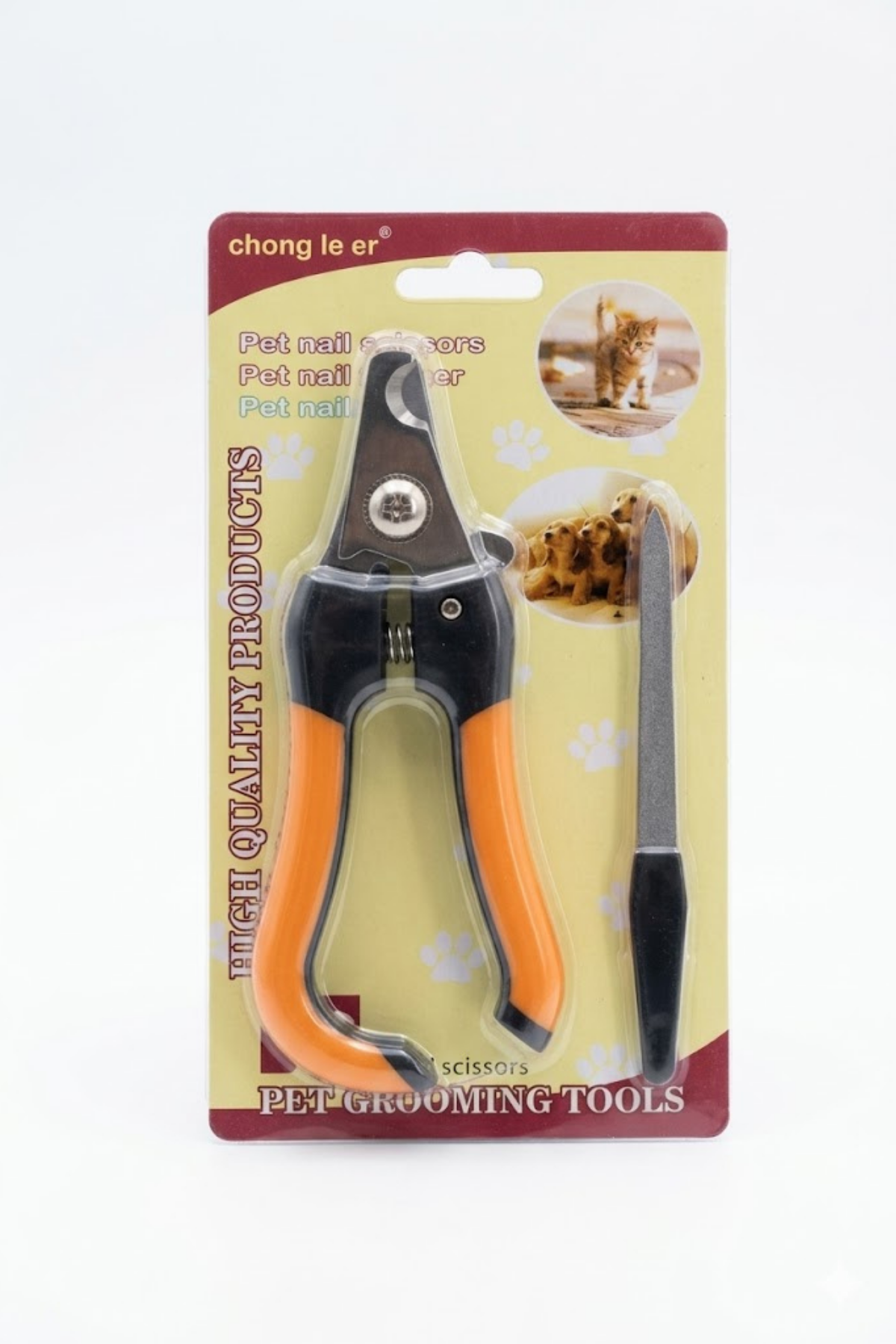 Kedi ve Köpekler Tırnak Makası ve Törpü