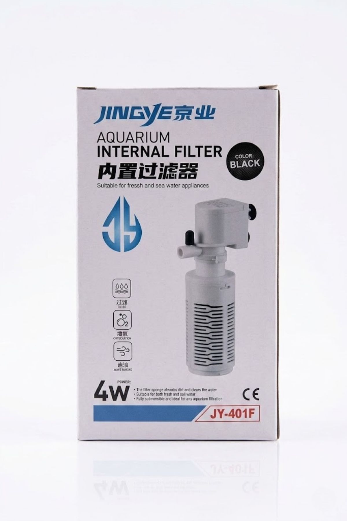 JY-401F Akvaryum İç Filtre 4W